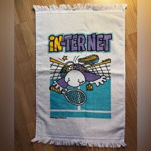 Ziggy Tennis Graphic Towel Internet